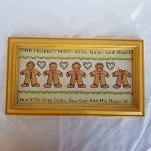 The Perfect Man Wall hanger